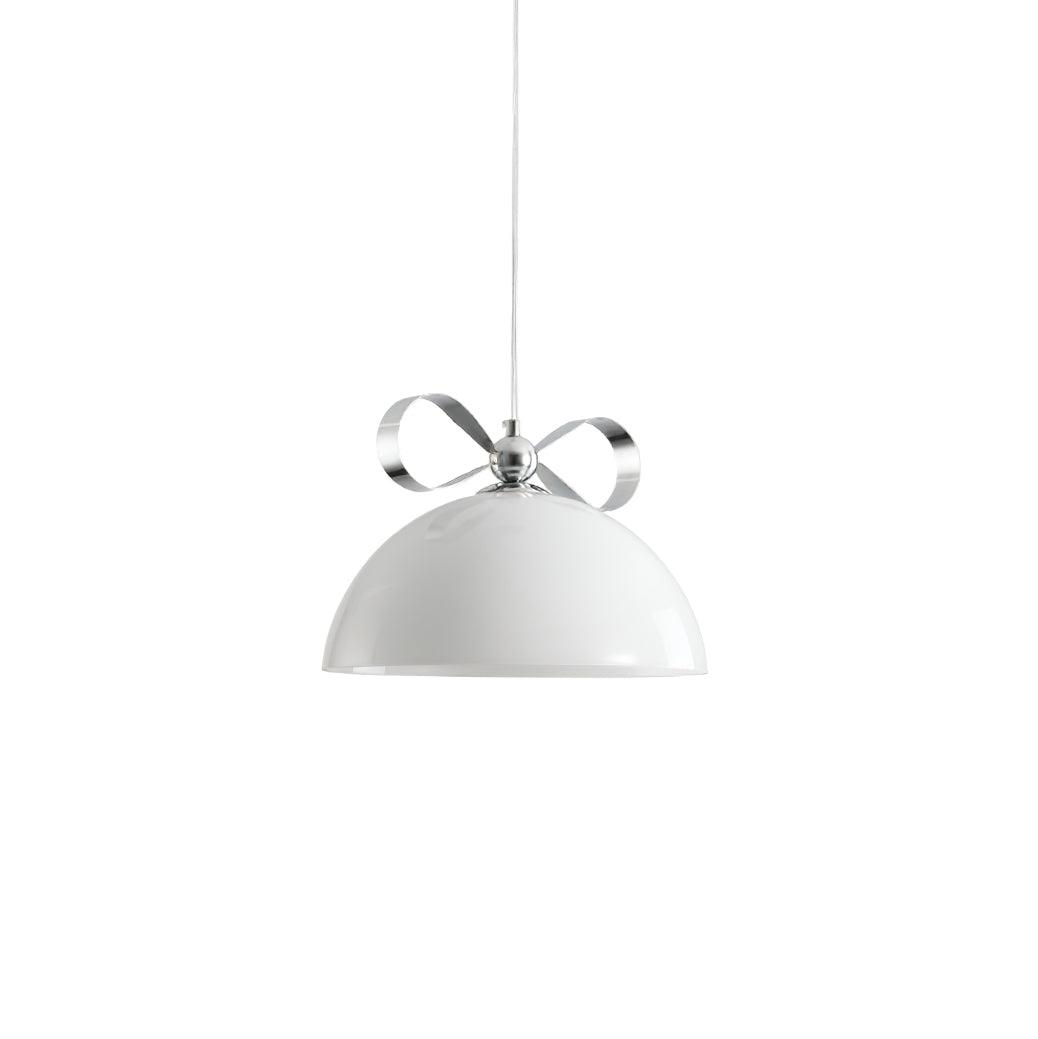 Meia Gradated Glass Pendant Lamp Modern Chrome Metal Hanging Light for Indoor Spaces
