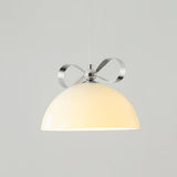 Meia Gradated Glass Pendant Lamp Modern Chrome Metal Hanging Light for Indoor Spaces
