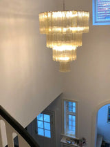 mid-century-amber-murano-style-glass-tube-chandelier-for-modern-dining-rooms