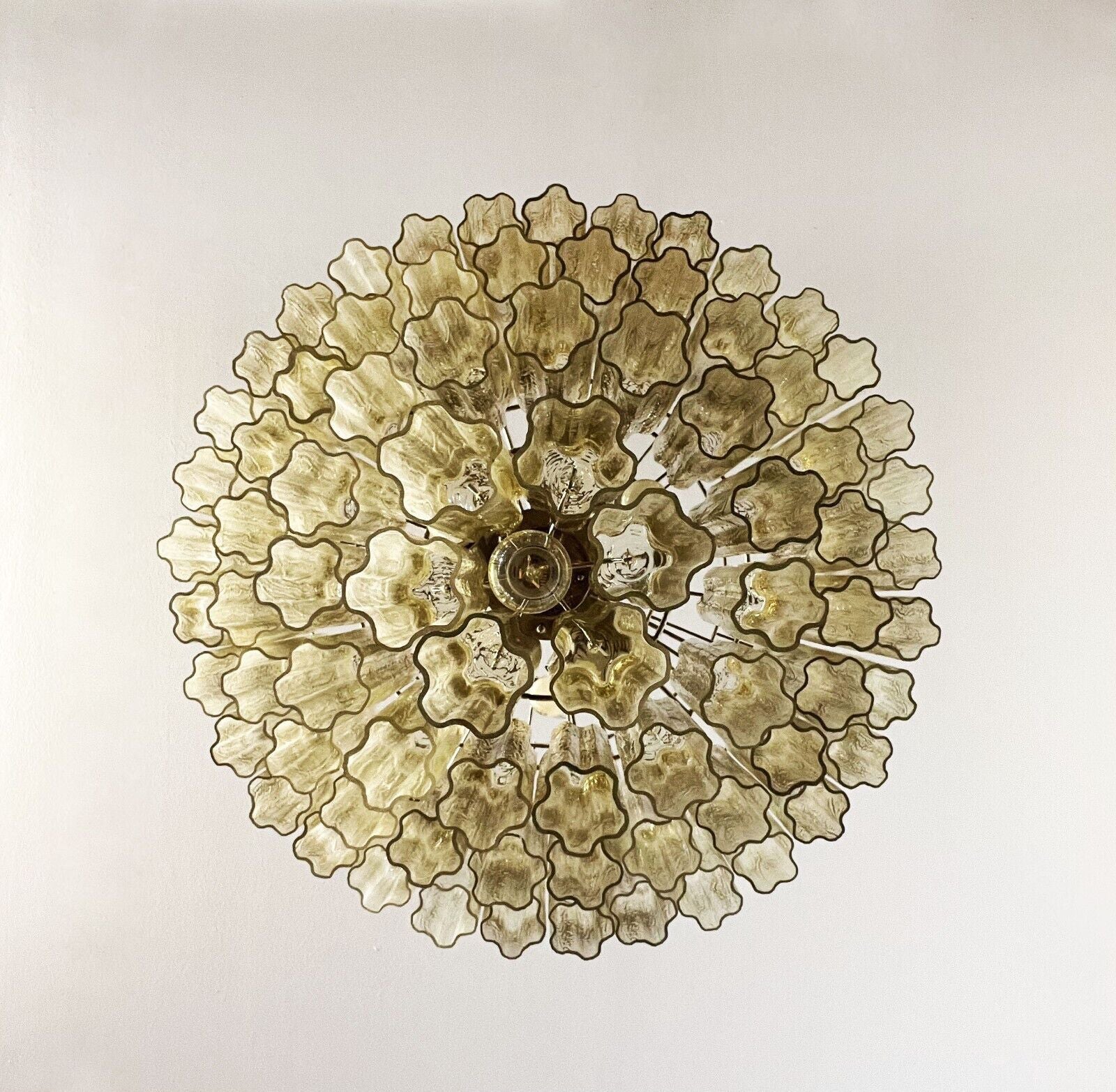 mid-century-amber-murano-style-glass-tube-chandelier-for-modern-dining-rooms