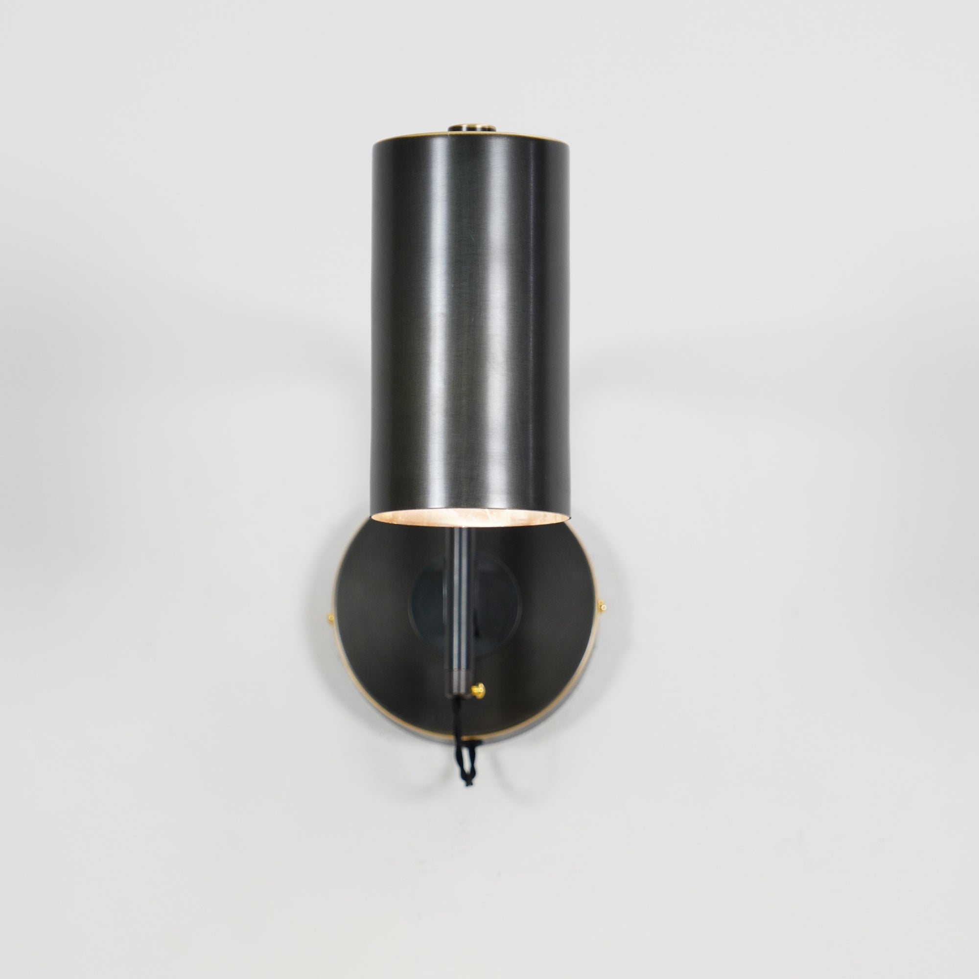 Mid Century Modern Brass Swing Arm Wall Sconce Adjustable Task Lighting Fixture