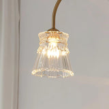 Mid Century Modern Frosted Glass Ice Cream Chandelier for Dining Room Lighting