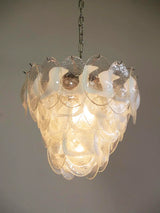 mid-century-modern-murano-style-glass-leaf-chandelier-in-transparent-white-finish