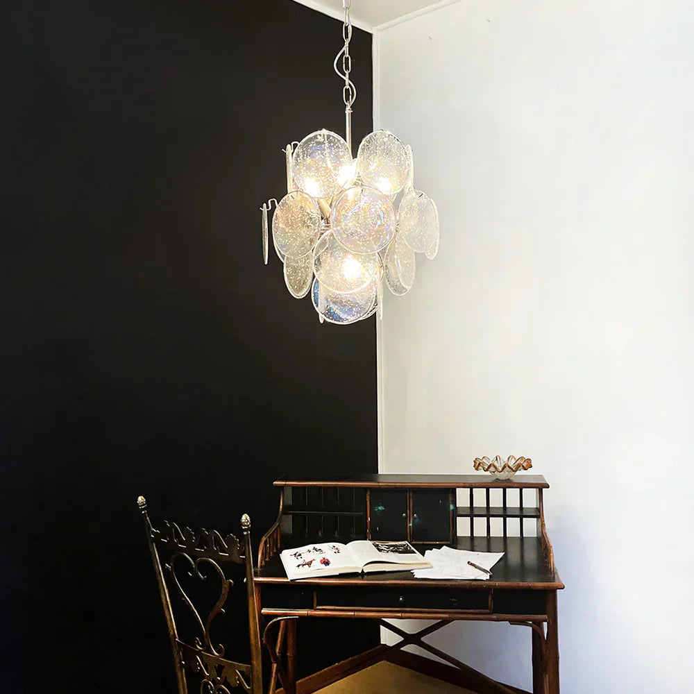 mid-century-modern-murano-style-iridescent-glass-disks-chandelier-luxury-ceiling-light