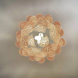 mid-century-modern-pink-glass-petal-pendant-light-vintage-murano-style-chandelier