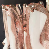 mid-century-modern-pink-murano-glass-petals-chandelier-luxury-vintage-art-deco-pendant-light