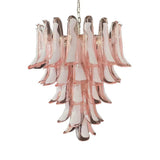 mid-century-modern-pink-murano-glass-petals-chandelier-luxury-vintage-art-deco-pendant-light