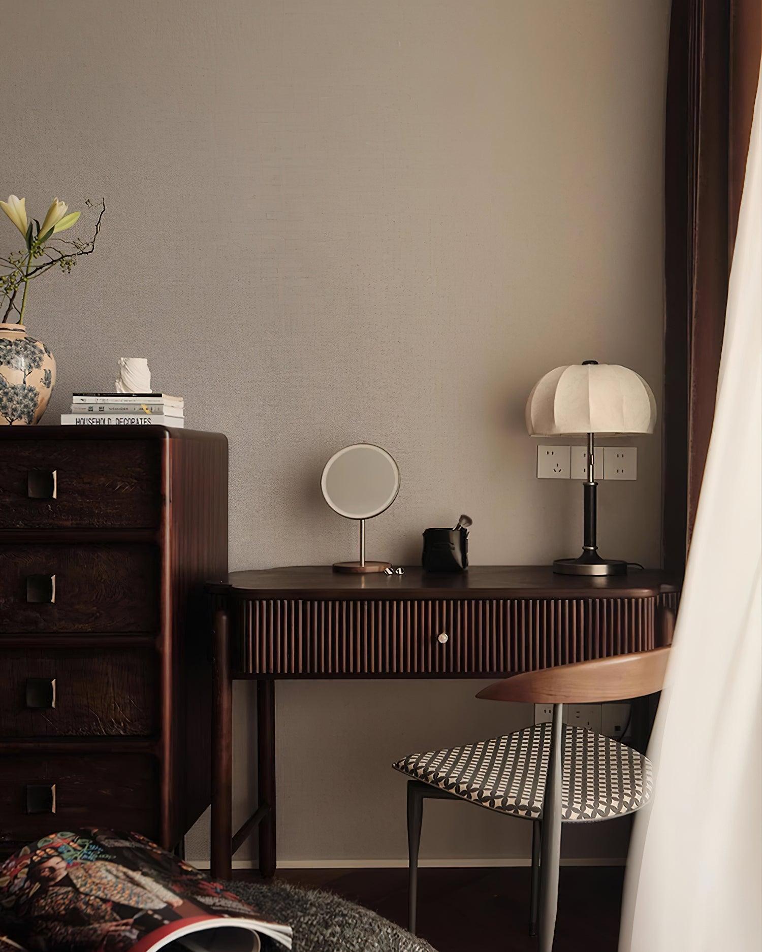 mid-century-modern-retro-table-lamp-with-wood-base-and-linen-shade-for-bedroom-and-living-room