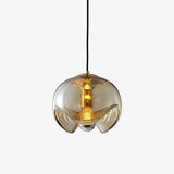 Mid Century Modern Wave Glass Pendant Light for Elegant Interior Spaces