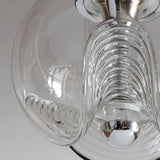 Mid Century Modern Wave Glass Pendant Light for Elegant Interior Spaces
