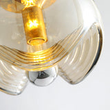 Mid Century Modern Wave Glass Pendant Light for Elegant Interior Spaces
