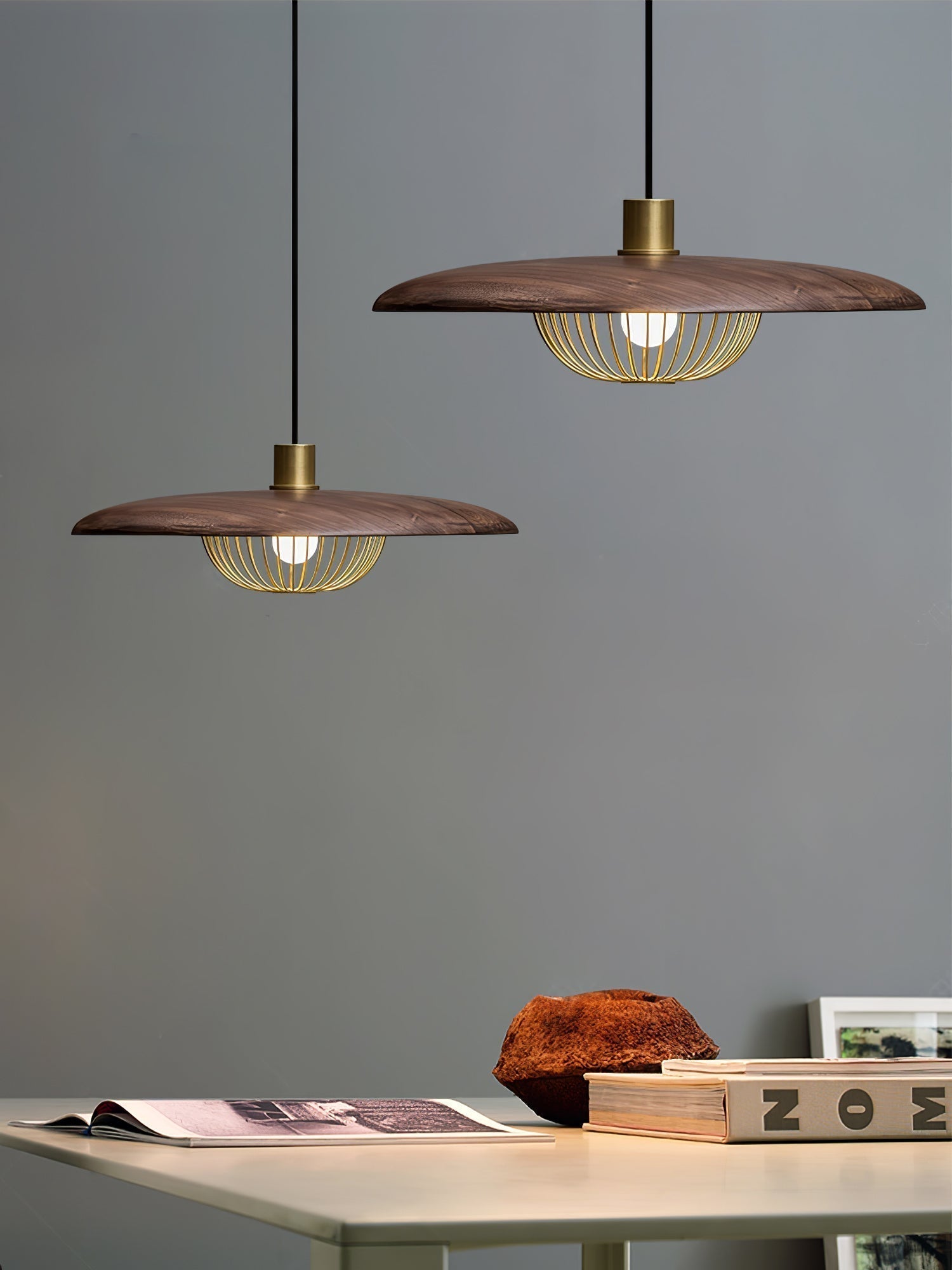 mid-century-modern-wood-pendant-lamp-with-hand-crafted-cnc-engraved-shade-for-dining-room