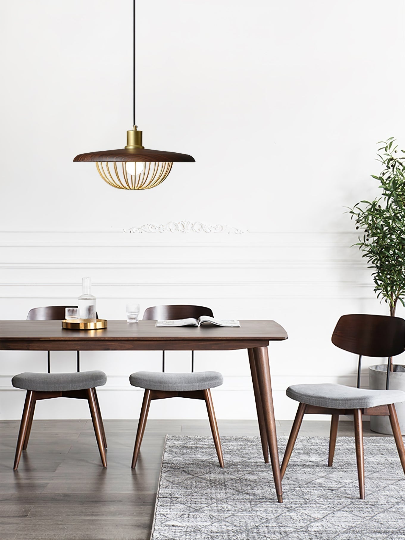 mid-century-modern-wood-pendant-lamp-with-hand-crafted-cnc-engraved-shade-for-dining-room