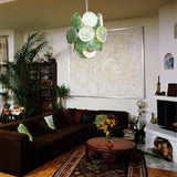 mid-century-murano-green-glass-disc-chandelier-for-dining-room-and-living-room