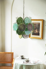 mid-century-murano-green-glass-disc-chandelier-for-dining-room-and-living-room