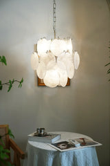 mid-century-murano-style-white-glass-disk-chandelier-with-polished-metal-finish