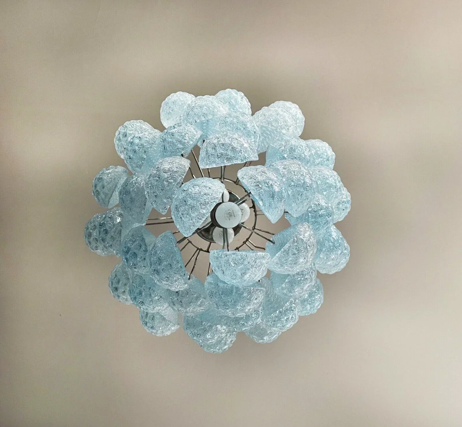 mid-century-vintage-murano-style-blue-glass-petal-chandelier-luxury-handcrafted-pendant-lighting