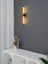 Minimalist Adjustable LED Wall Lamp Linear Tube Sconce for Modern Interior Decor
