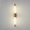 Minimalist Adjustable LED Wall Lamp Linear Tube Sconce for Modern Interior Decor