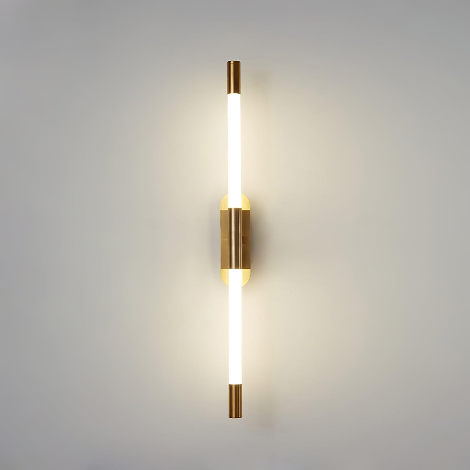 Minimalist Adjustable LED Wall Lamp Linear Tube Sconce for Modern Interior Decor