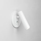 Minimalist Articulated LED Wall Mounted Reading Lamp with Adjustable Rotating Arm