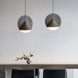 Minimalist Circular Cone LED Pendant Light Metal Industrial Hanging Lamp for Kitchen Island