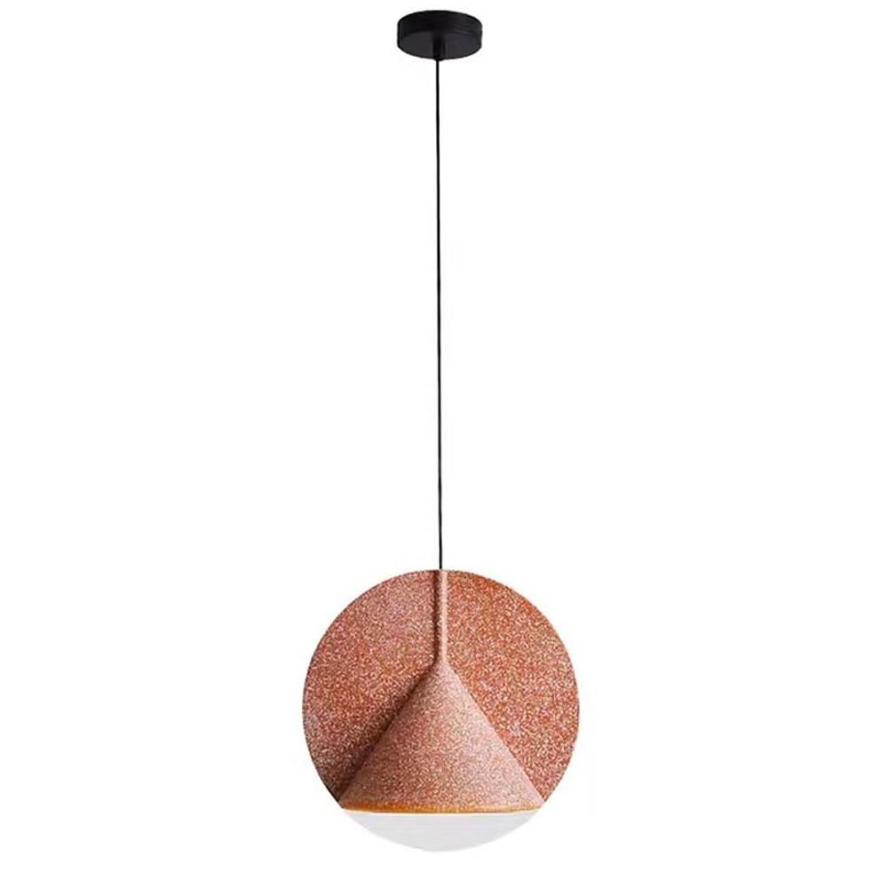 Minimalist Circular Cone LED Pendant Light Metal Industrial Hanging Lamp for Kitchen Island