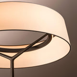 Minimalist Dama Pendant Lamp with Parchment Shade and Integrated LED Lighting