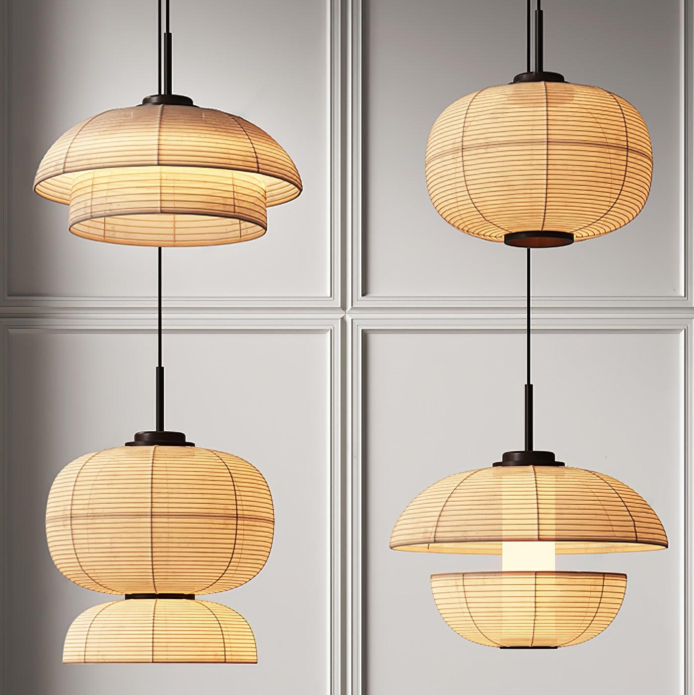 Minimalist Fabric Art Pendant Lamp Modern Textile Hanging Light for Home and Office