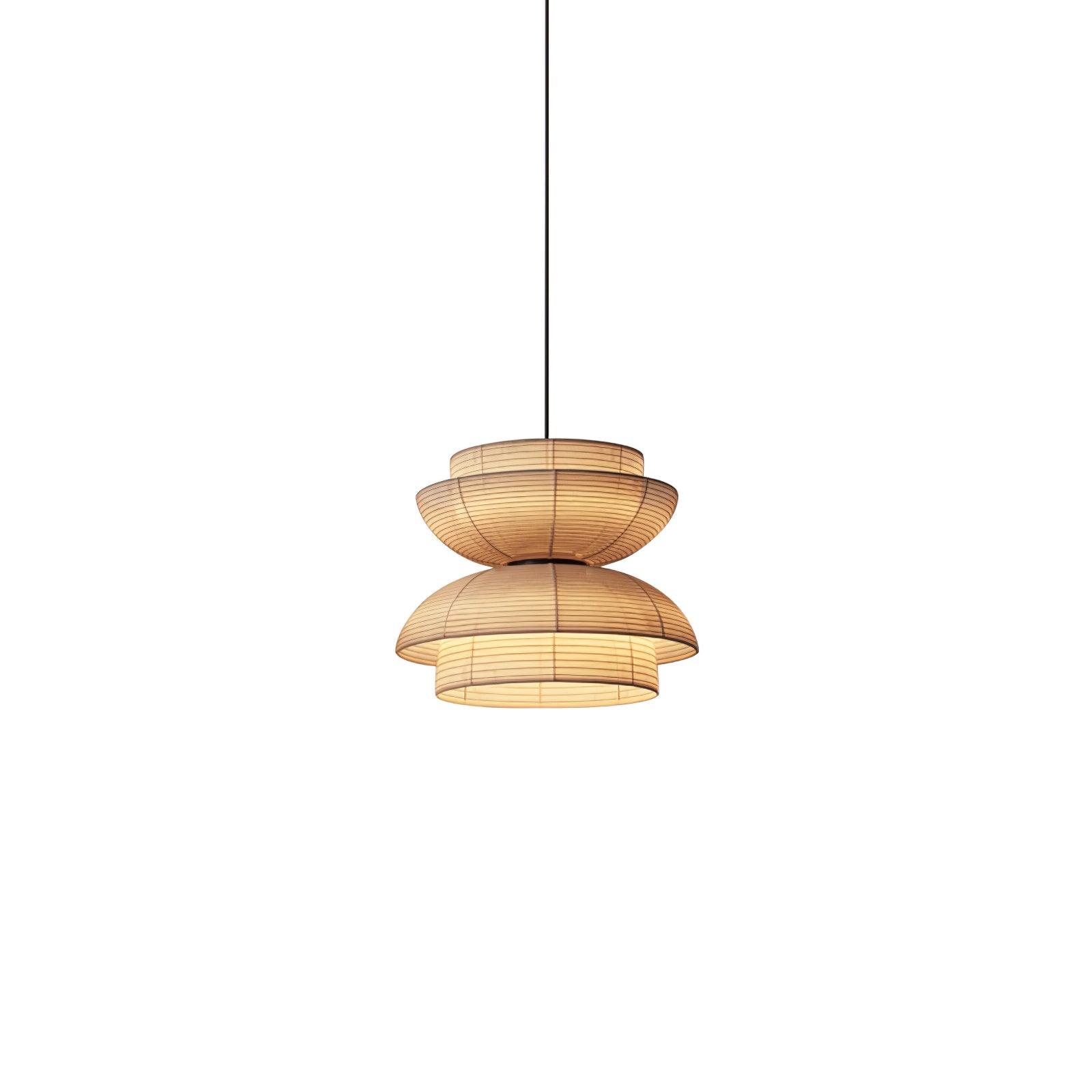 Minimalist Fabric Art Pendant Lamp Modern Textile Hanging Light for Home and Office