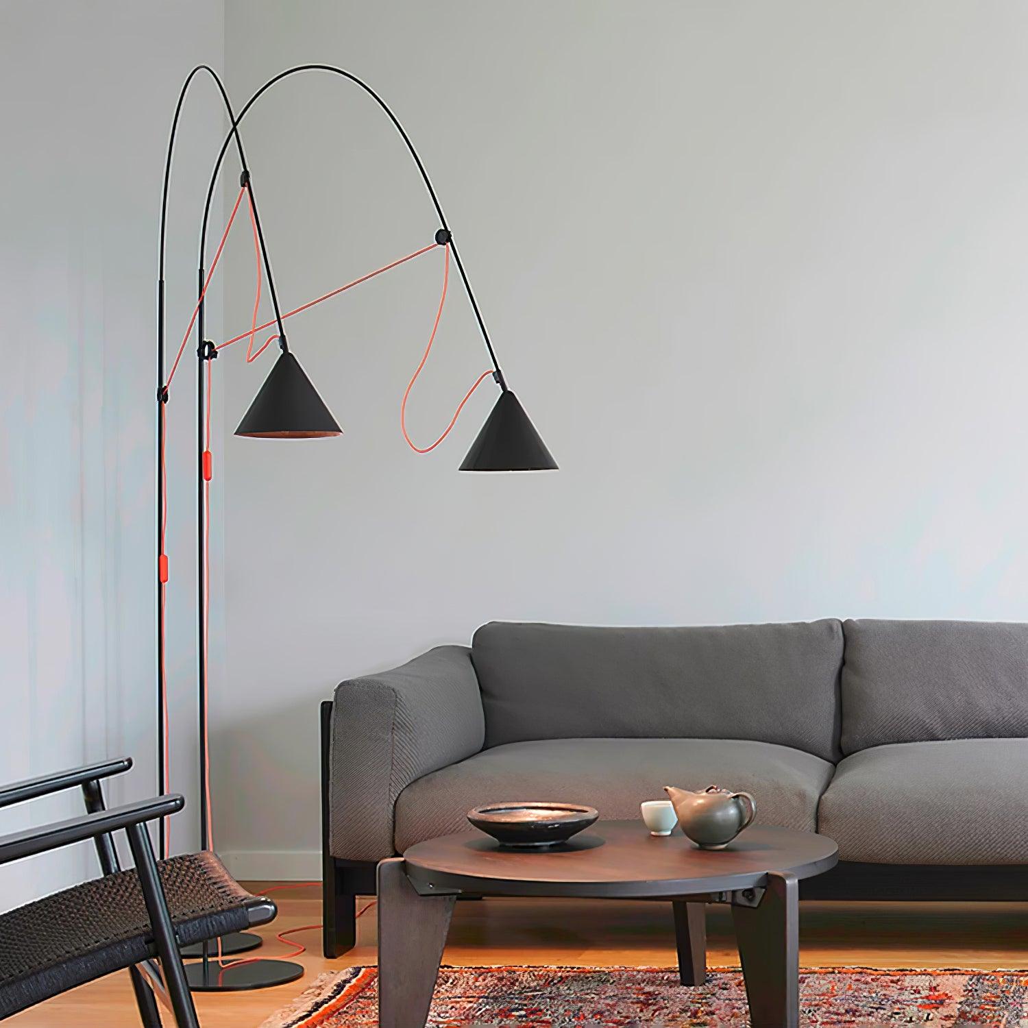 minimalist-flexible-rod-arc-floor-lamp-with-adjustable-cone-shade-and-led-light