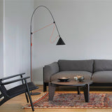 minimalist-flexible-rod-arc-floor-lamp-with-adjustable-cone-shade-and-led-light