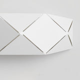 Minimalist Geometric LED Wall Sconce Modern Iron and Acrylic Light Fixture for Living Room