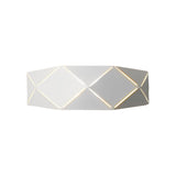 Minimalist Geometric LED Wall Sconce Modern Iron and Acrylic Light Fixture for Living Room