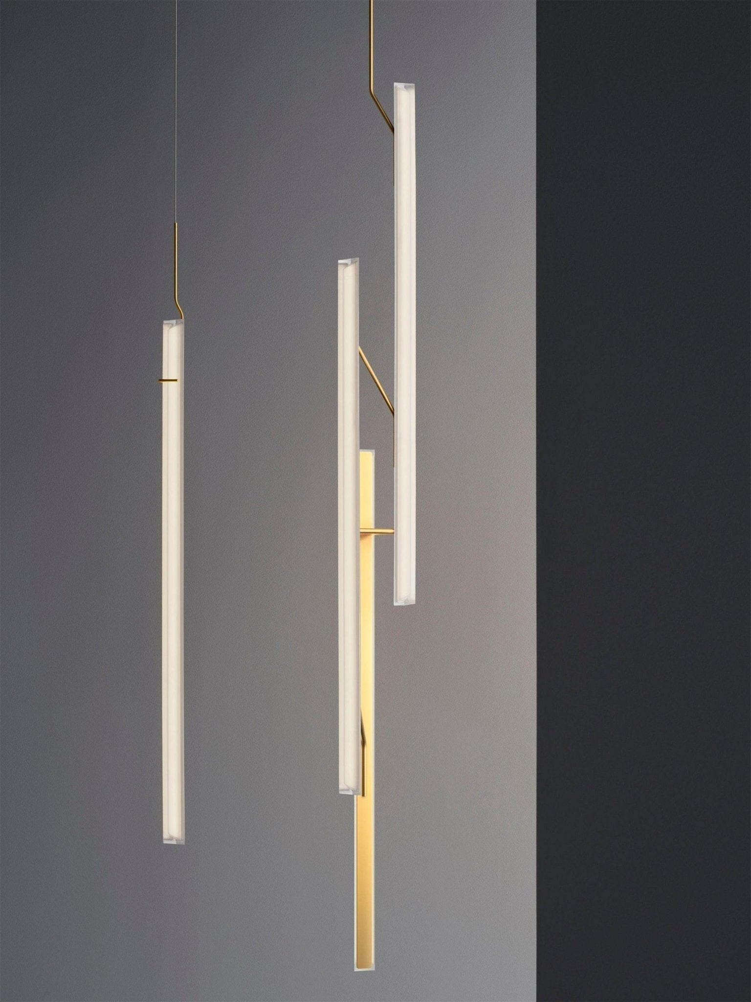 Minimalist Gold Halo Jewel Geometric LED Pendant Light for Modern Interior Spaces