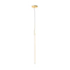 Minimalist Gold Halo Jewel Geometric LED Pendant Light for Modern Interior Spaces