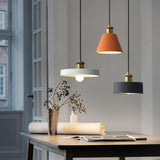 Minimalist Industrial Geometric Resin Pendant Light for Modern Kitchen and Dining Areas