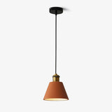Minimalist Industrial Geometric Resin Pendant Light for Modern Kitchen and Dining Areas