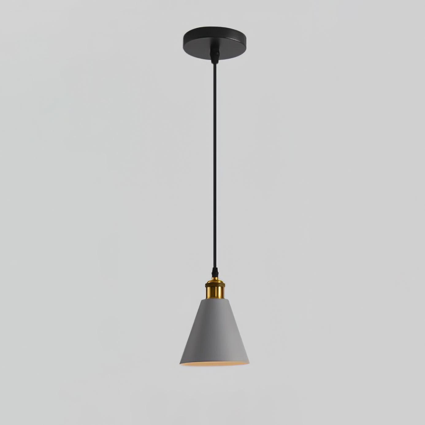 Minimalist Industrial Geometric Resin Pendant Light for Modern Kitchen and Dining Areas