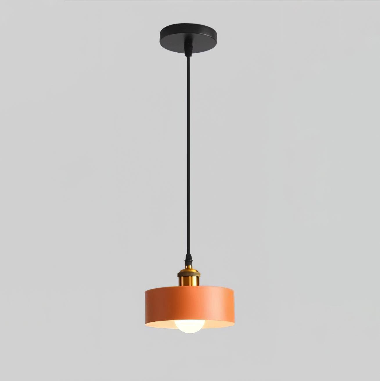 Minimalist Industrial Geometric Resin Pendant Light for Modern Kitchen and Dining Areas