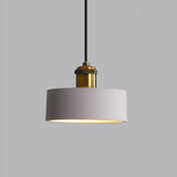 Minimalist Industrial Geometric Resin Pendant Light for Modern Kitchen and Dining Areas
