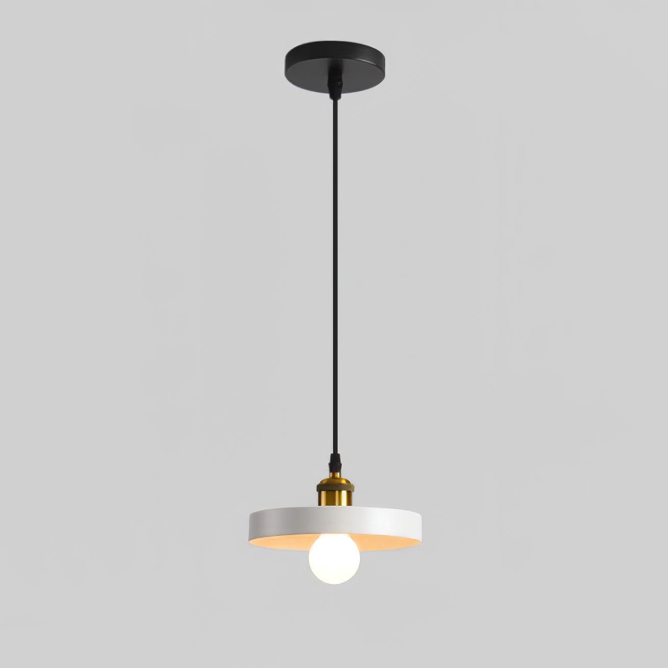 Minimalist Industrial Geometric Resin Pendant Light for Modern Kitchen and Dining Areas