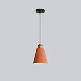 Minimalist Industrial Geometric Resin Pendant Light for Modern Kitchen and Dining Areas