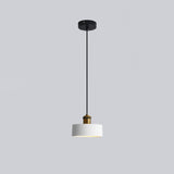 Minimalist Industrial Geometric Resin Pendant Light for Modern Kitchen and Dining Areas