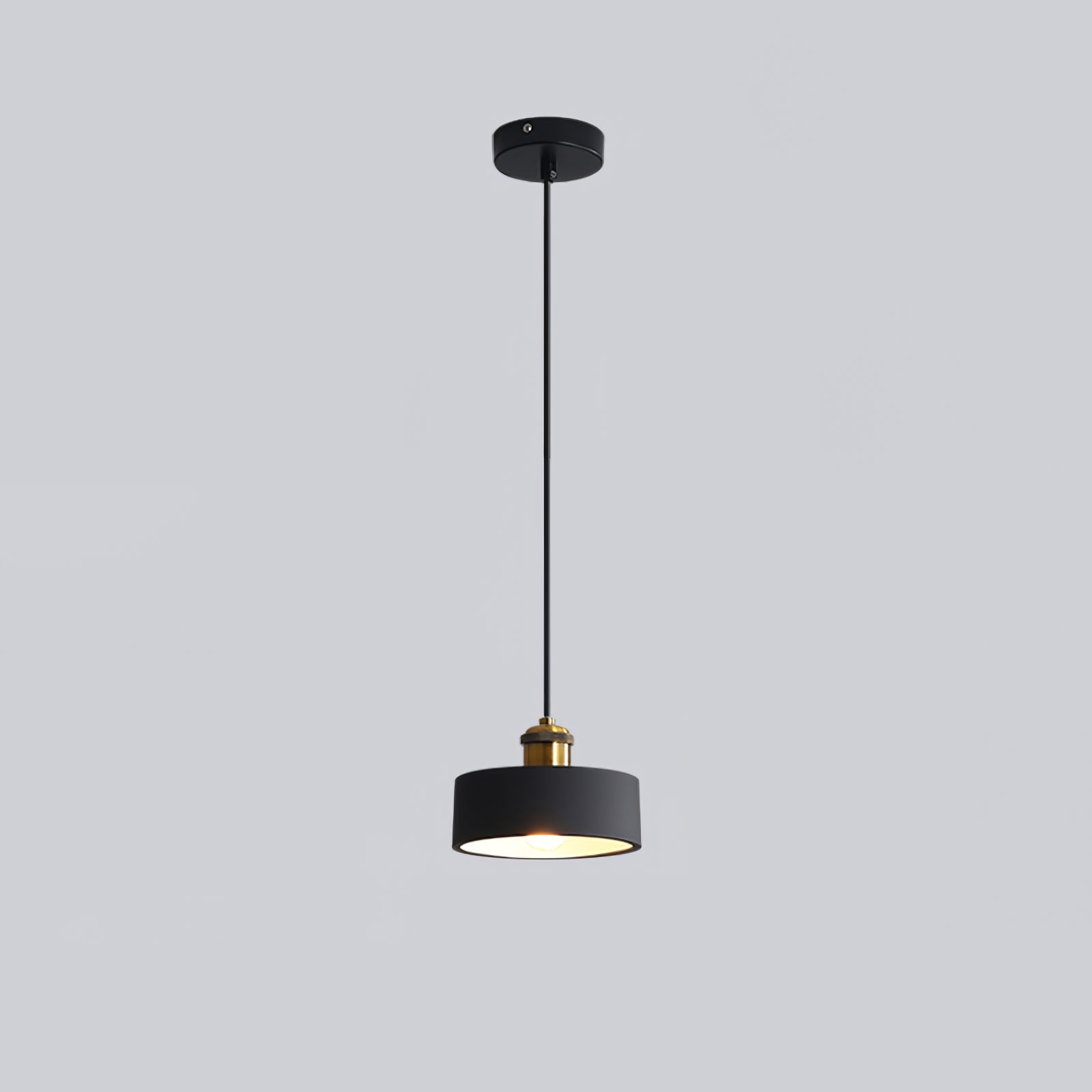 Minimalist Industrial Geometric Resin Pendant Light for Modern Kitchen and Dining Areas