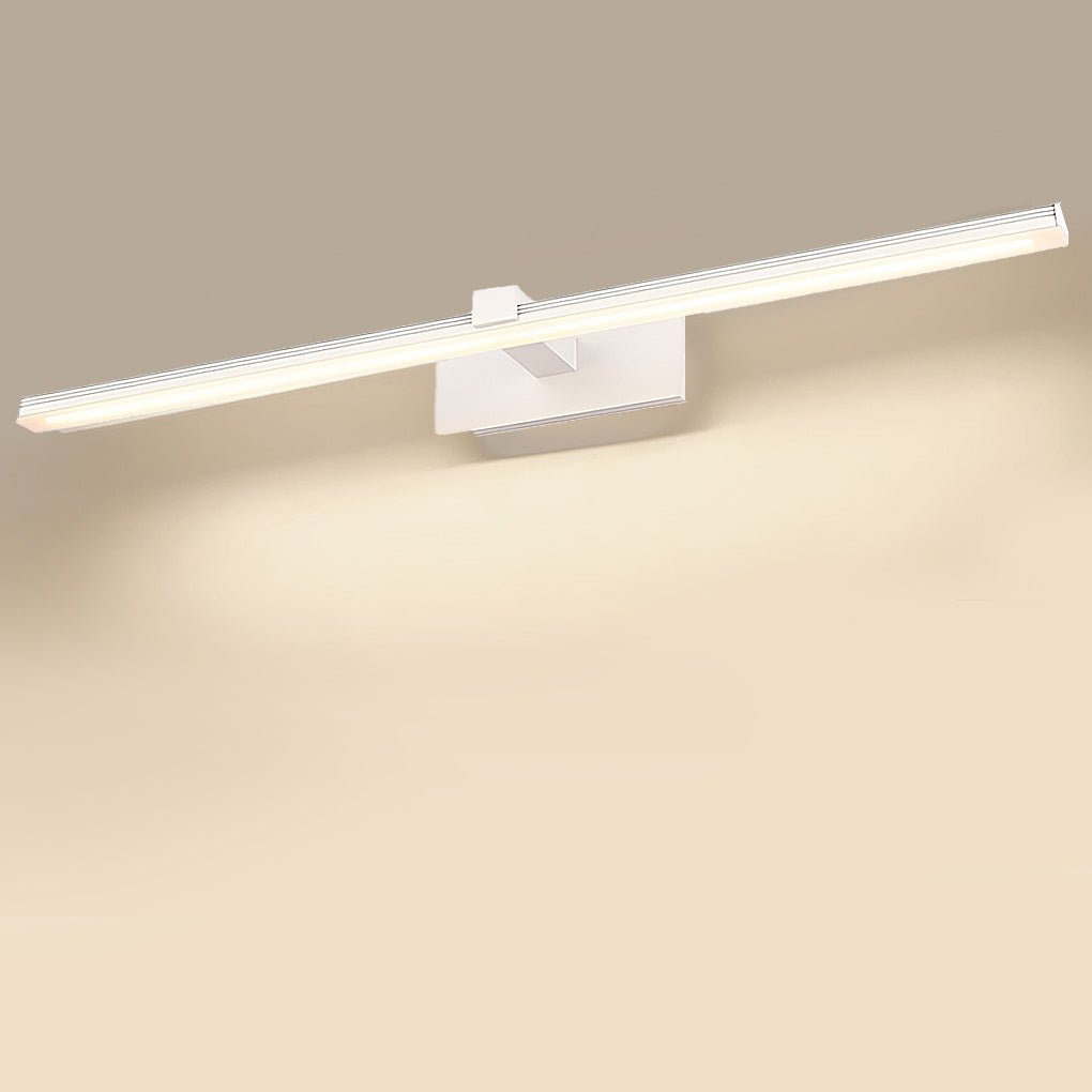 Minimalist LED Linear Bathroom Vanity Light Bar Wall Mounted Mirror Sconce in Multiple Sizes