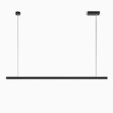 Minimalist LED Linear Chandelier Light for Modern Office and Farmhouse Dining Rooms