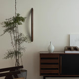 Minimalist Linear Wood LED Sconce Modern Vertical Wall Mounted Light for Hallways and Living Rooms