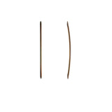 Minimalist Linear Wood LED Sconce Modern Vertical Wall Mounted Light for Hallways and Living Rooms
