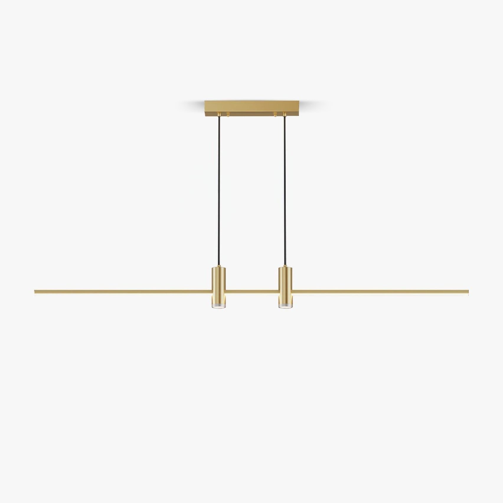 Minimalist Link LED Linear Pendant Light for Modern Dining and Office Spaces